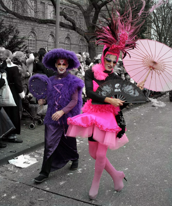 Mein Paar des diesjährigen Düsseldorfer Karnevals