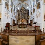 Mein Panorama Blick in die Klosterkirche Scheyern