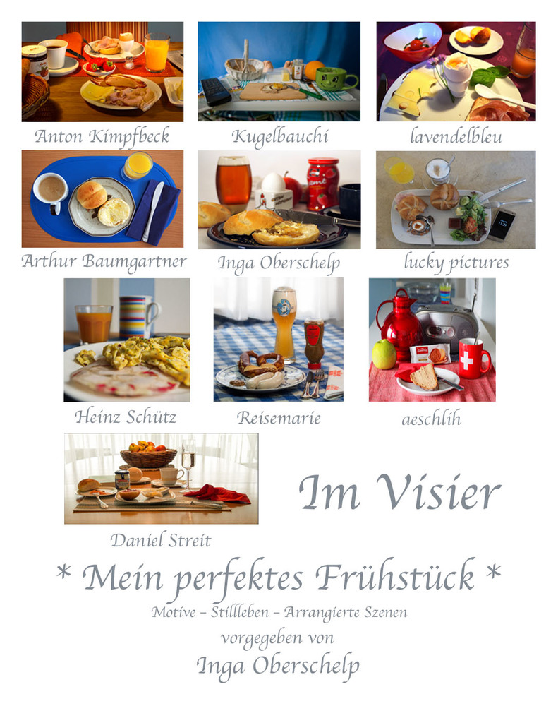 *Mein perfektes Frühstück* Collage von aeschlih