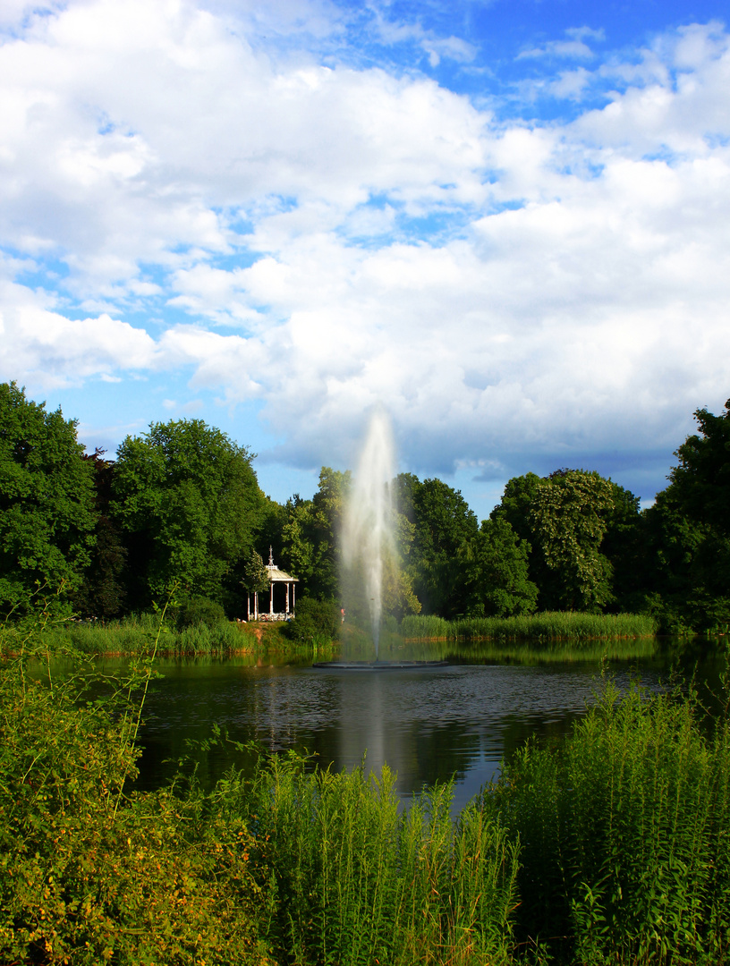 Mein persönlicher Lieblingsort in Leipzig - Der Palmgarten - Teich