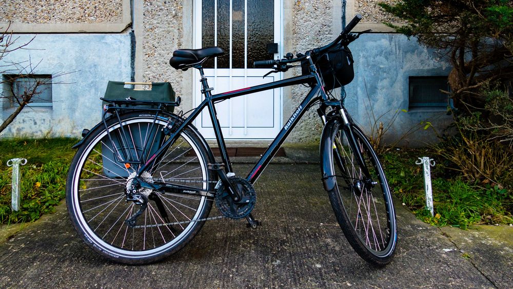 Mein Rätsel -Suchbild, was für ein Teil fehlt am Fahrrad