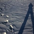 mein Schatten in der Winterlandschaft