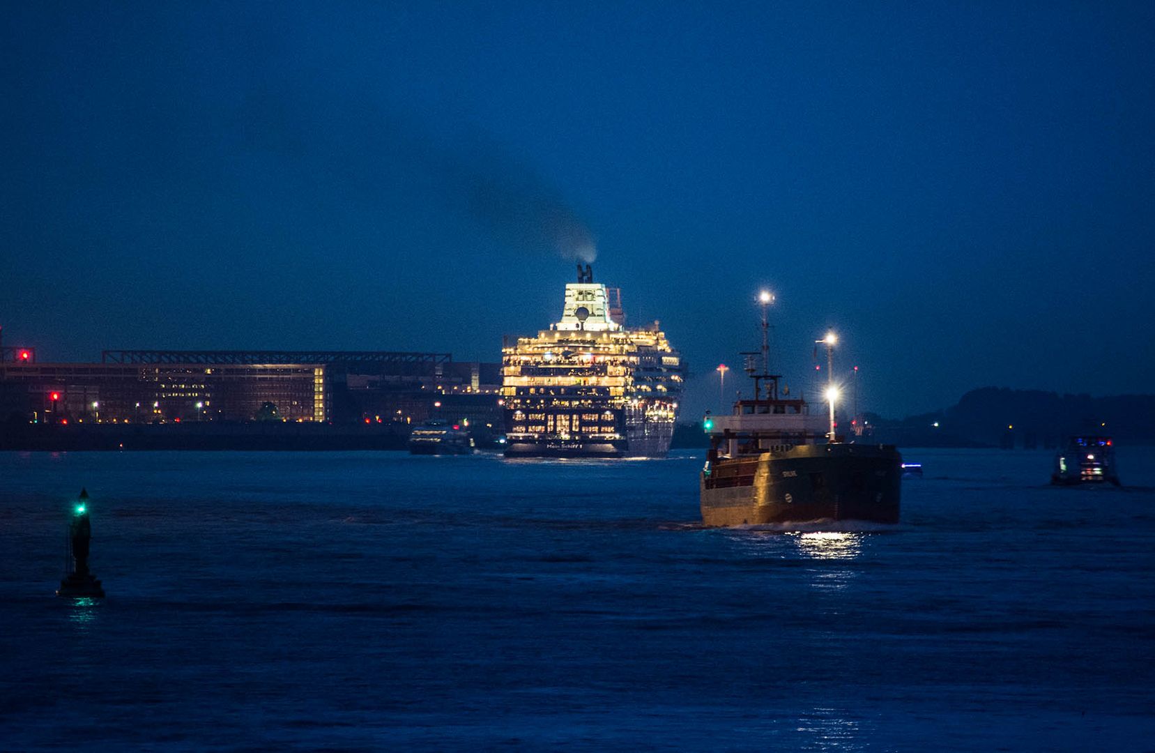 Mein Schiff 1 auf der Elbe