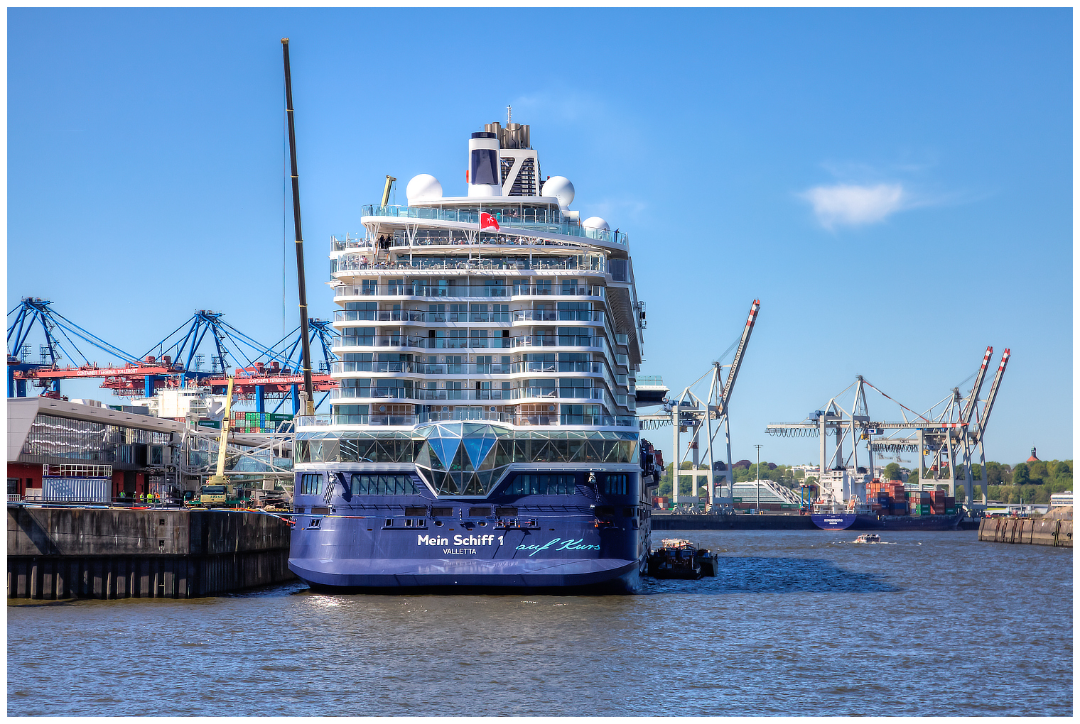 Mein Schiff 1 Heckansicht