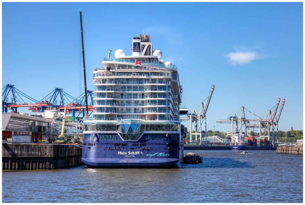 Mein Schiff 1 Heckansicht