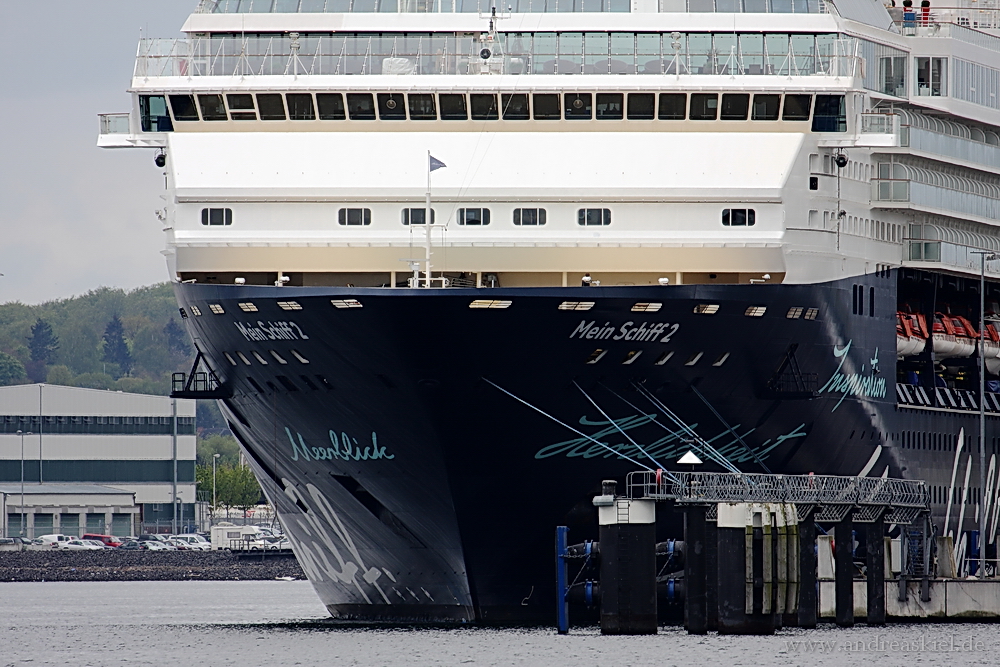 "Mein Schiff 2" in Kiel