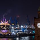 Mein Schiff 3 in Dock Elbe 17 mit Pegelturm