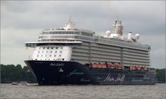 "Mein Schiff 3"....Erstanlauf bei Hamburgwetter