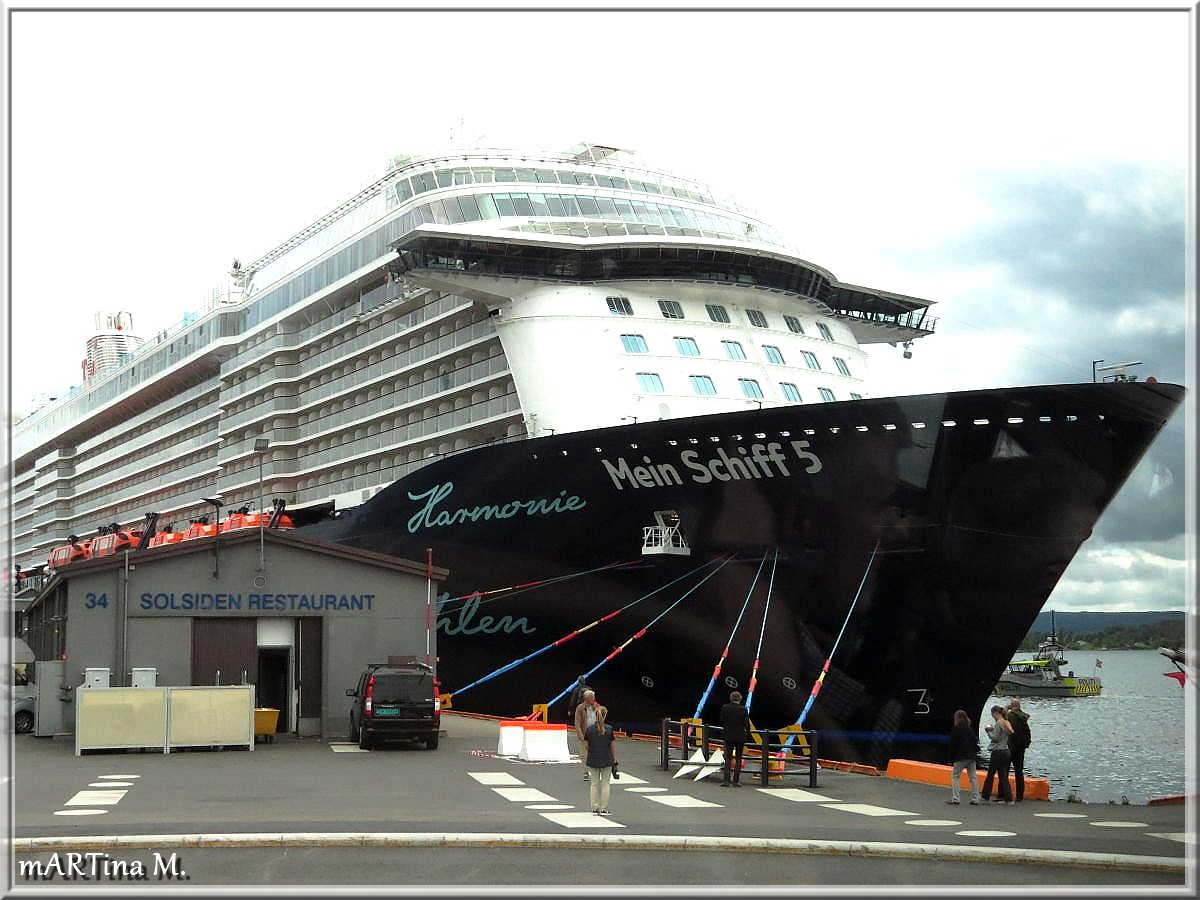 Mein Schiff 5  (mit Gedicht)