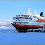 mein Schiff bei -25°C in Kirkenes...