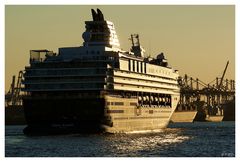 Mein Schiff, beim Auslaufen