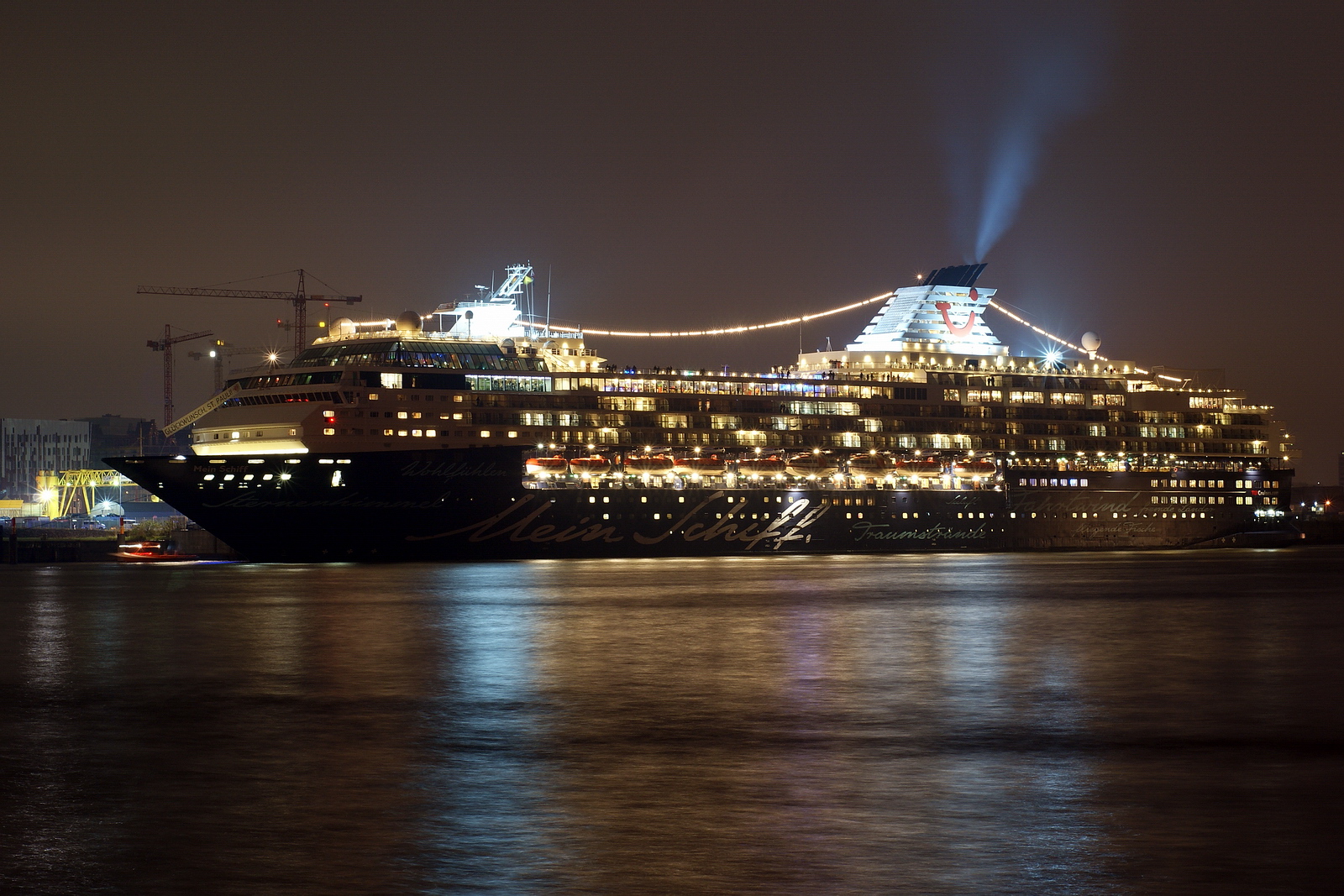 "Mein Schiff" by Night