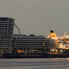 Mein Schiff II am Morgen der Taufe