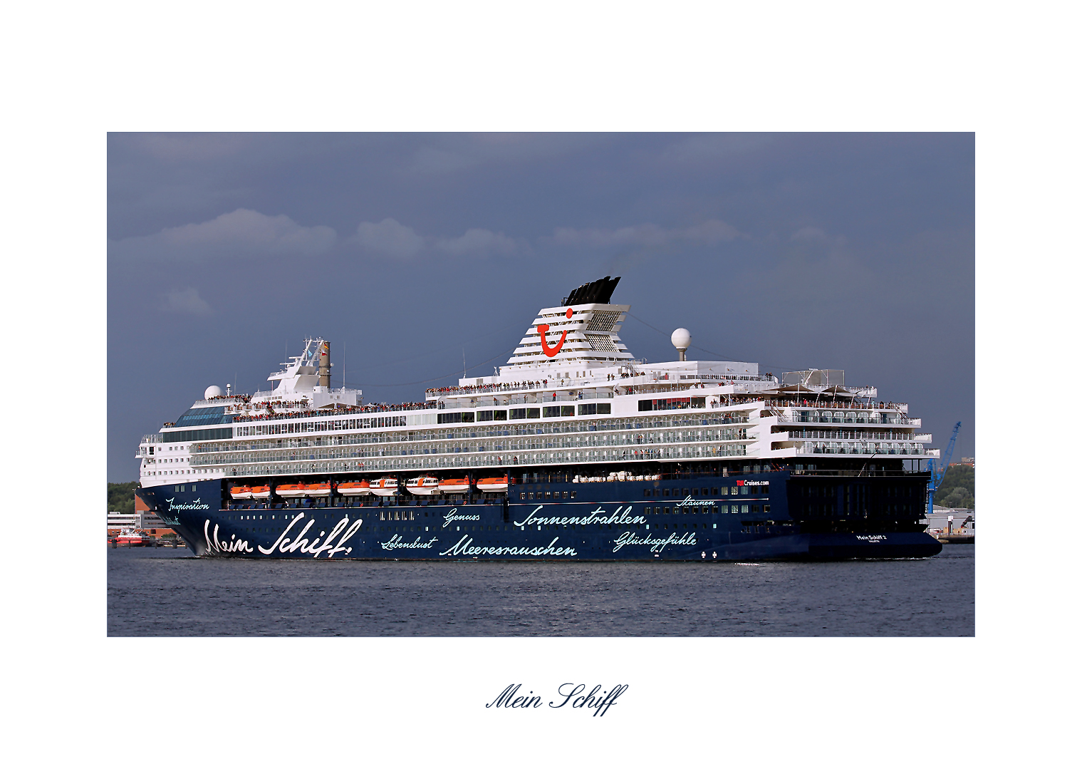 Mein Schiff....in Kiel