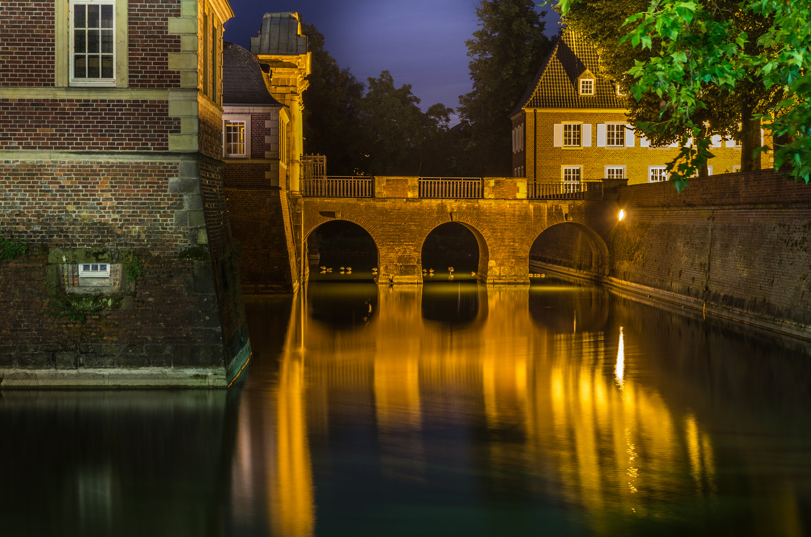 ,,Mein,, Schloss bei Nacht 