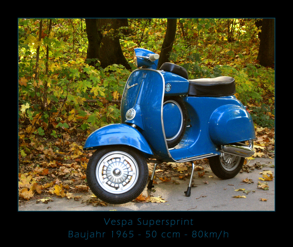 Mein Schmuckstück: Vespa Supersprint Bj. 1965