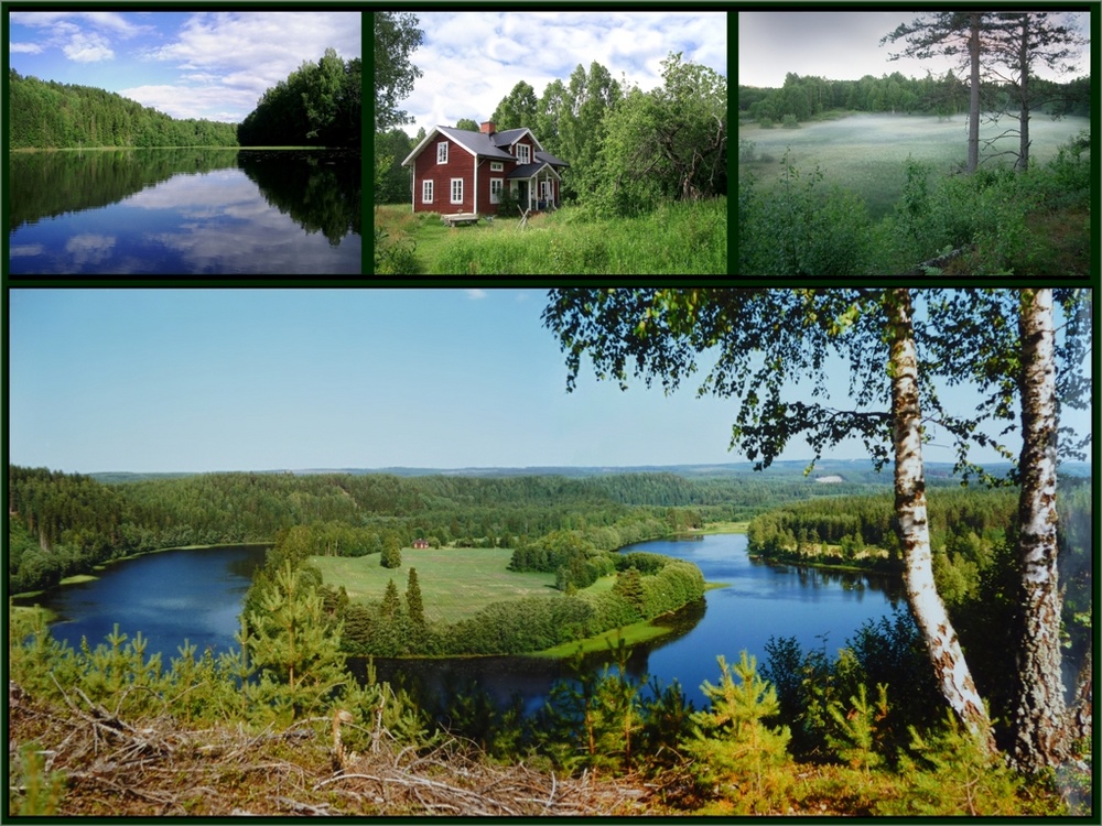 "Mein Schweden" aus der Vogelperspektive - Schweden / Värmland / Åstrand