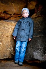 Mein Sohn an der Bastei, Sächsische Schweiz