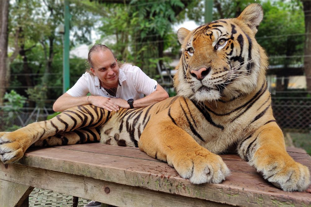 mein Sohn in Thailand