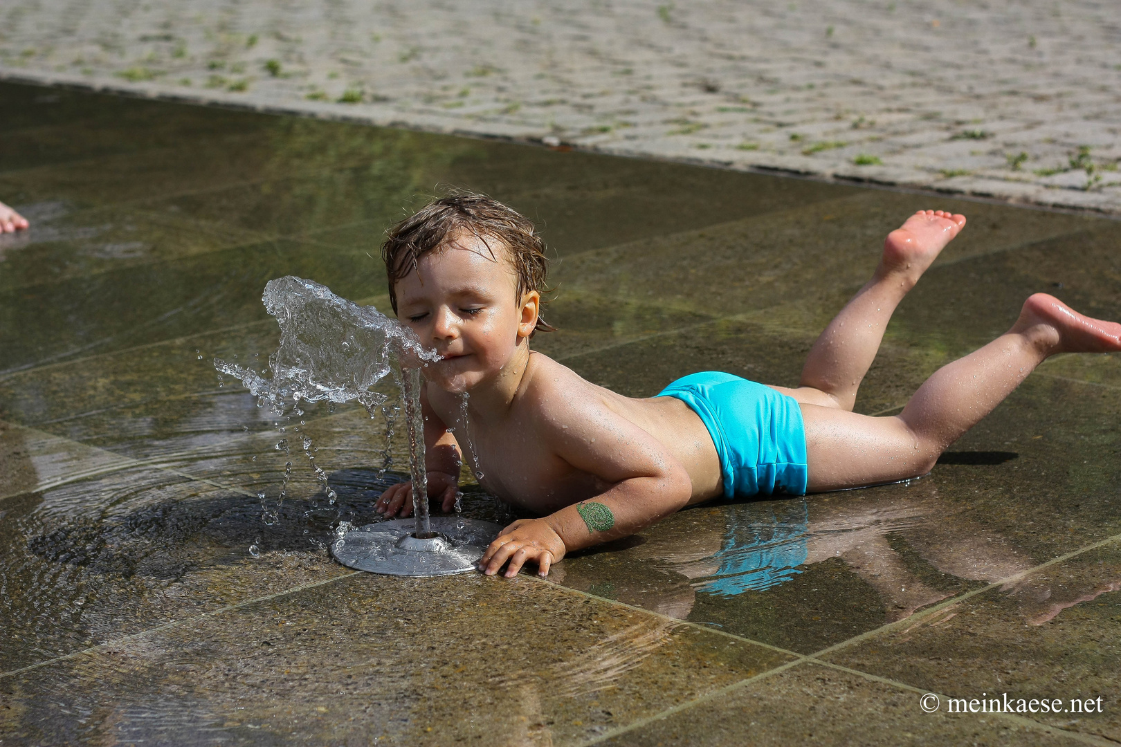 Mein Sohn und das Wasser