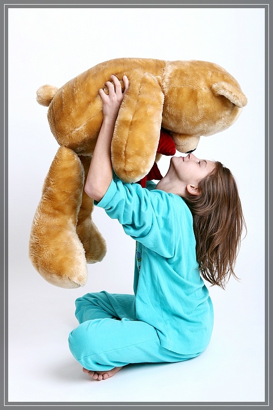 Mein Teddy und ich