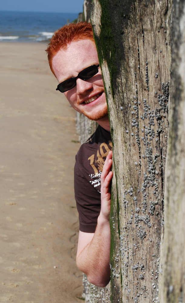 Mein Timo in Cadzand am Meer