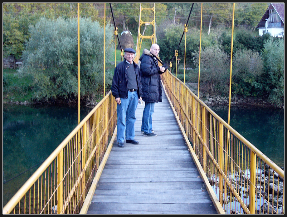 Mein Vater und Bobby er versucht sich gerade auch als Fotograf Talentfrei