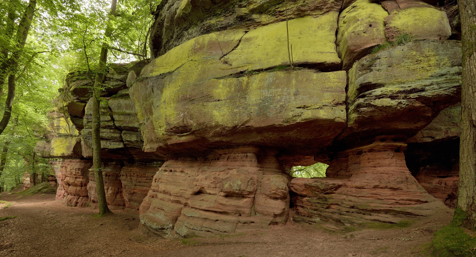 MEIN VORERST LETZTES FOTO VON DEN ALTSCHLOSSFELSEN, ICH HOFFE DIE SERIE...