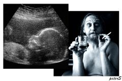 Mein Weib bekommt ein Baby und ich die Krise