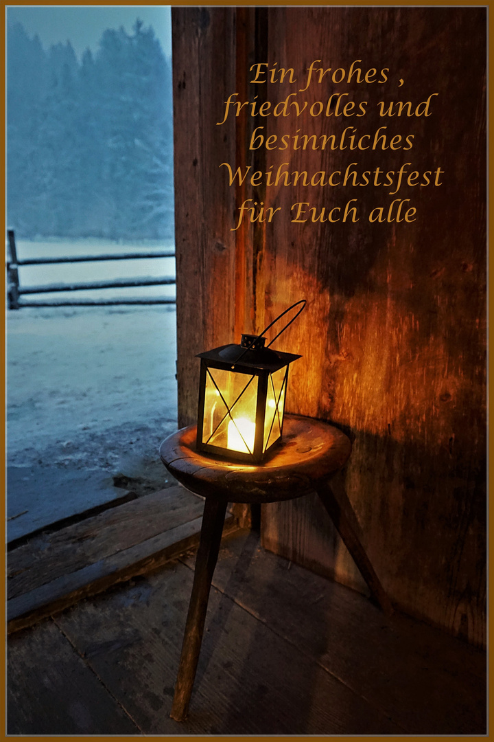 mein Weihnachtsgruß Foto & Bild | weihnachten, spezial, schliersee