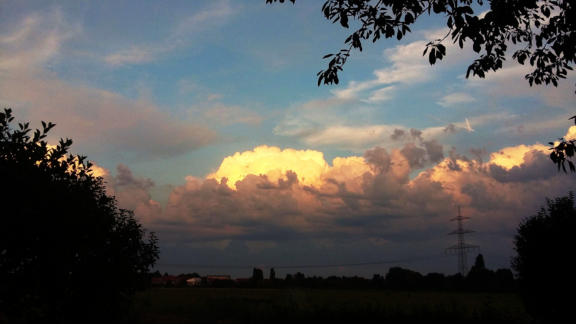 Mein Wetter heute Abend