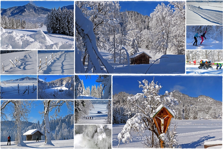 Mein Wintervergnügen von heute Morgen