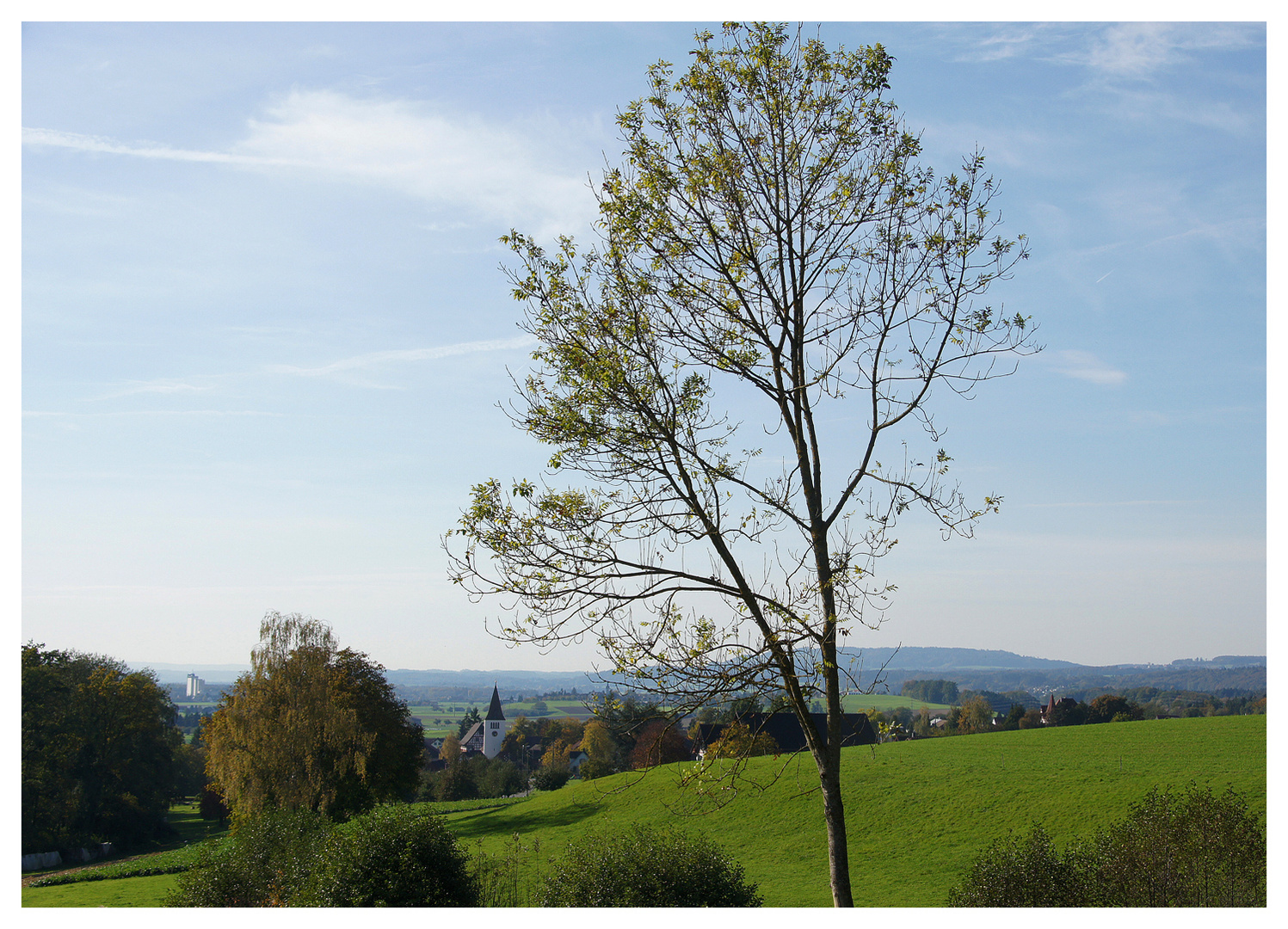 Mein Wohnort im Herbst