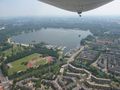 Mein Zeppelin Flug über Rotterdam - Kralingen by Frits Burghart 