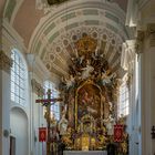 Mein"Bick zum Chor" in der Pfarrkirche St.Nikolaus Murnau am Staffelsee