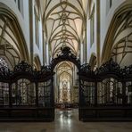 Mein"Blick ins Langhaus" in der Kirche St. Ulrich und Afra (Augsburg)