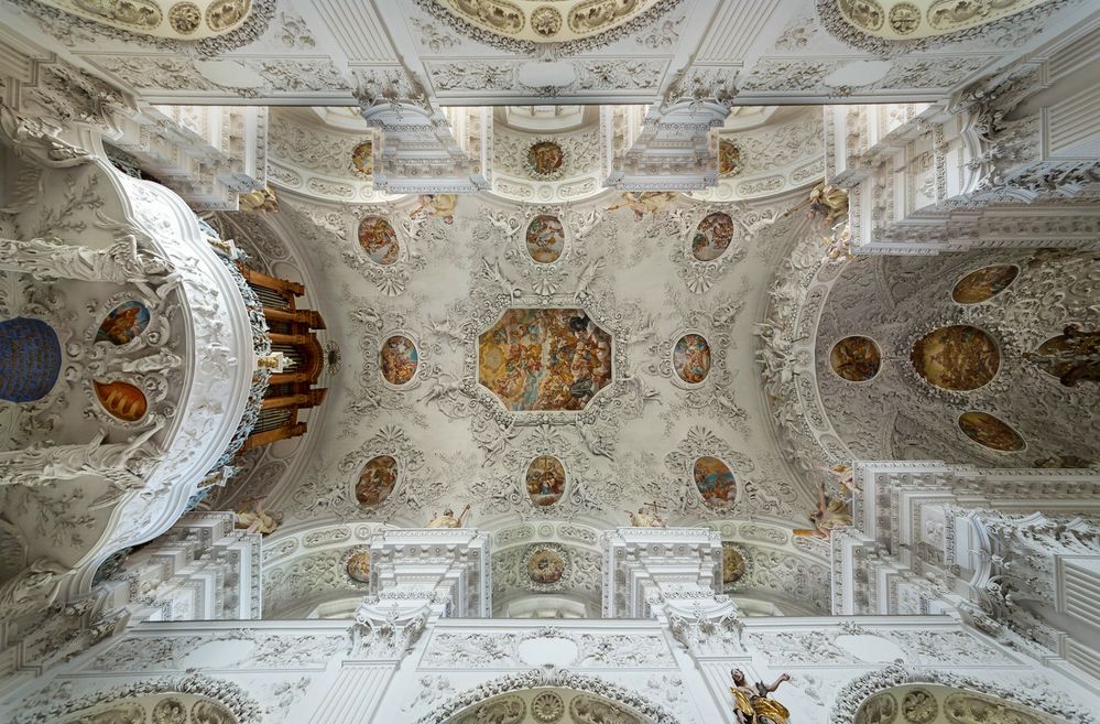 Mein"Blick nach oben" in der Klosterkirche Holzen