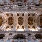 Mein"Blick nach oben" in der Stiftsbasilika Waldsassen