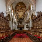 Mein"Blick nach Westen" in der Pfarrkirche  St.Magnus in Bad Schussenried