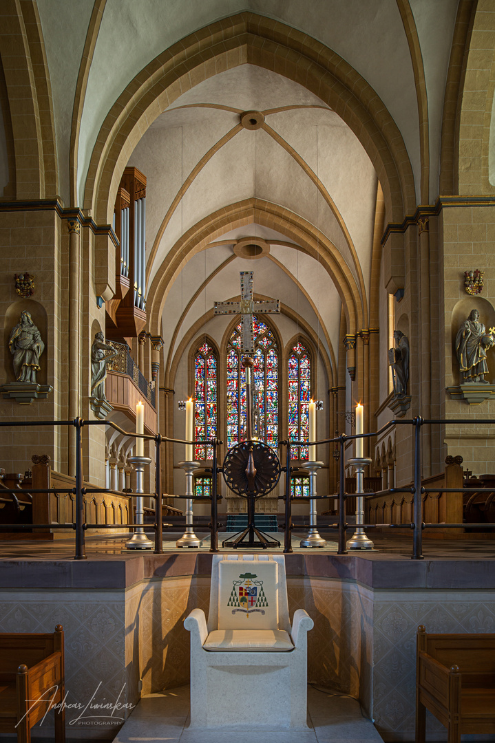 Mein"Blick zum Chor" im Paderborner Dom