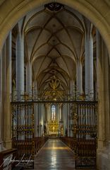 Mein"Blick zum Chor" in der Basilika St.Martin Amberg