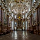 Mein"Blick zum Chor" in der Klosterkirche St. Mariä Himmelfahrt (Fürstenfeldbruck)