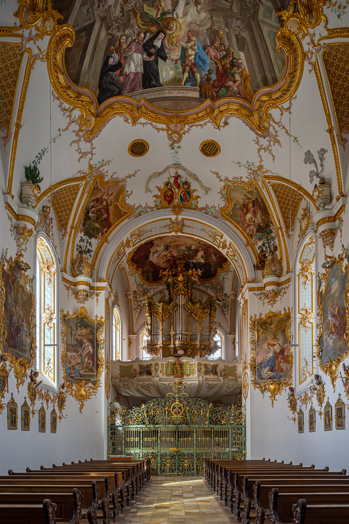 Mein"Blick zur Orgel" der Amberger Schulkirche