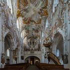 mein"Blick zur Orgel" in der Klosterkirche Mariä Geburt (Rottenbuch)