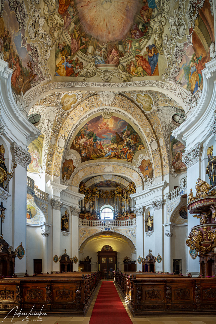 Mein"Blick zur Orgel" Kloster Banz