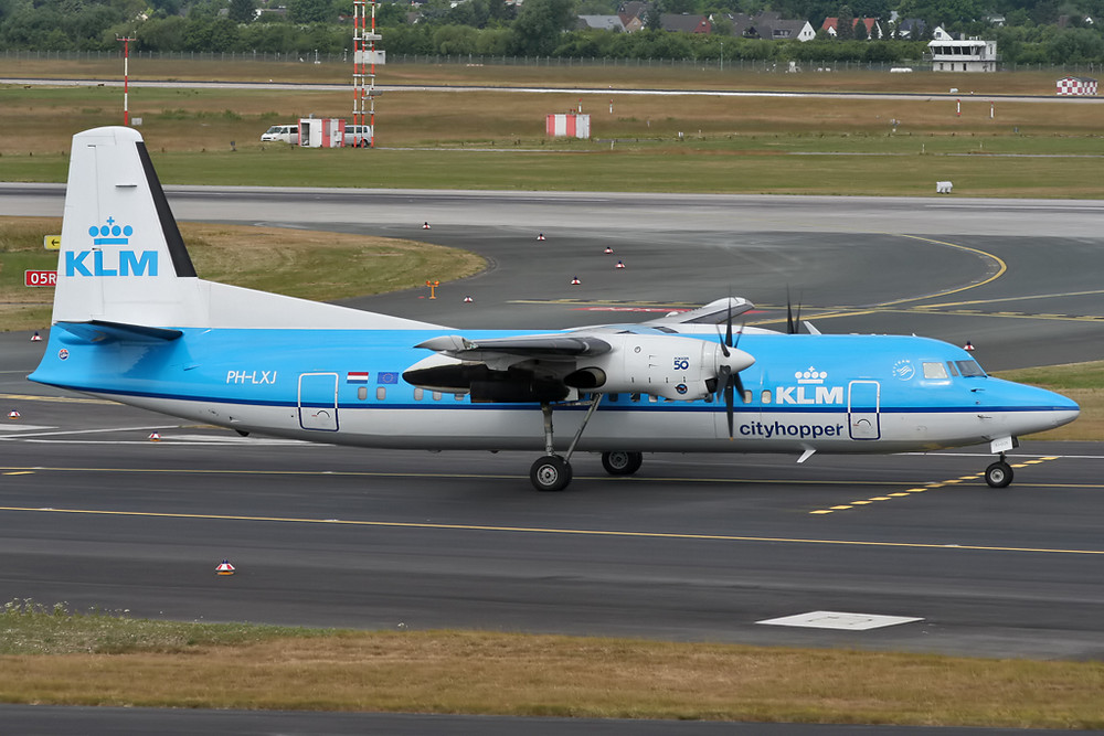 Meine 1 Fokker 50...