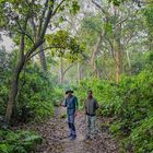 Meine 2 Begleiter im Chitwan Nat. Park