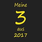 Meine 3 aus 2017