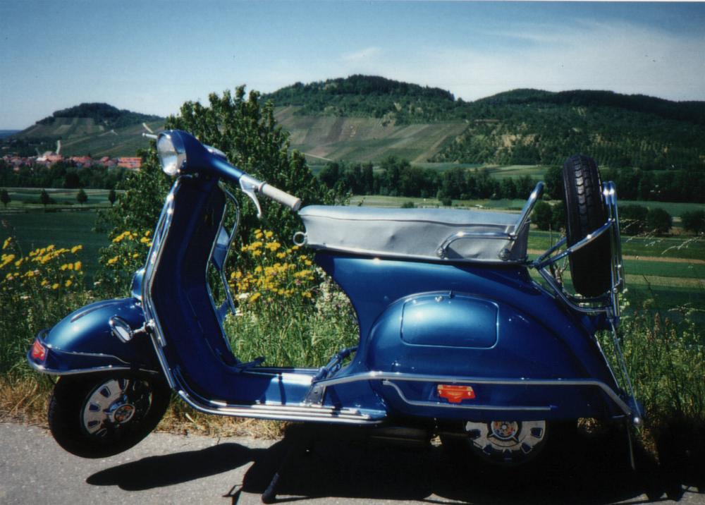 Meine alte Vespa - 125ccm, Bj.59, Typ VNA1T