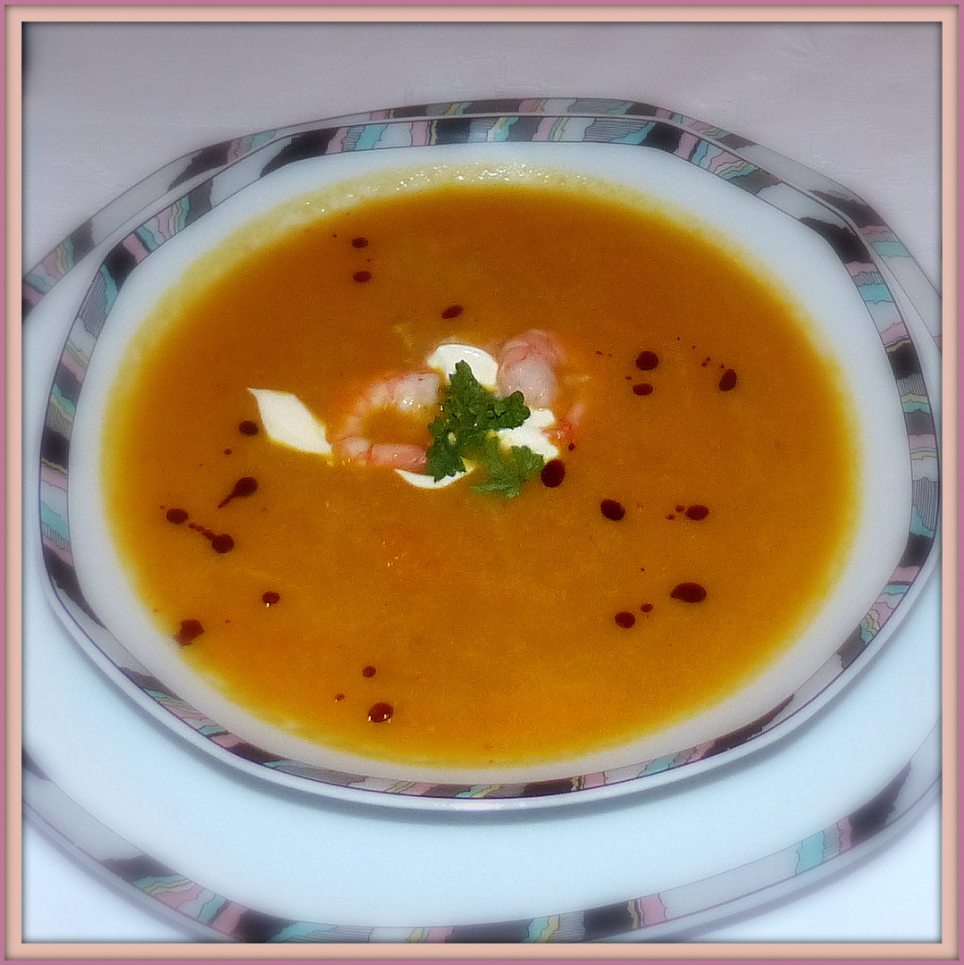 °°°° Meine asiatische Kürbiscremesuppe °°°°